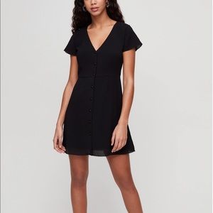 Aritzia Wilfred Nazaire Black Dress